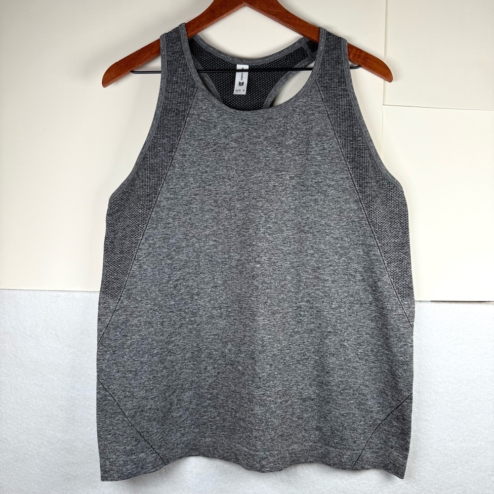 Target all in motion Seamless Core Tank Top Heather Gray Racerback Womens XXL